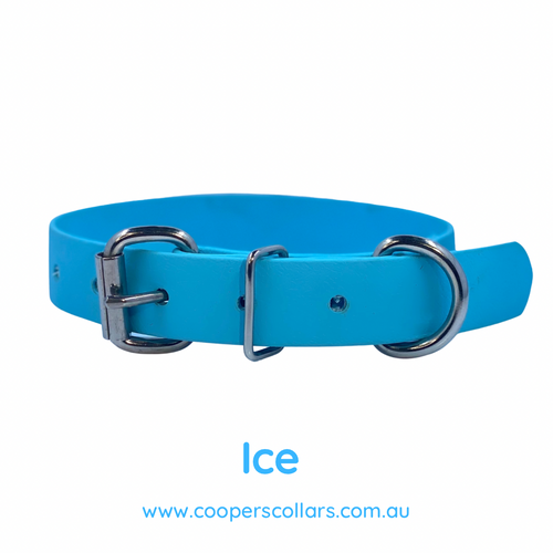 Ice Blue Dog Collar