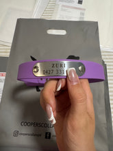 Load image into Gallery viewer, Amethyst Dog Collar