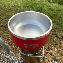 Load image into Gallery viewer, Dog Bowl Red