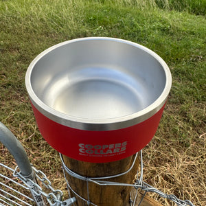 Dog Bowl Red
