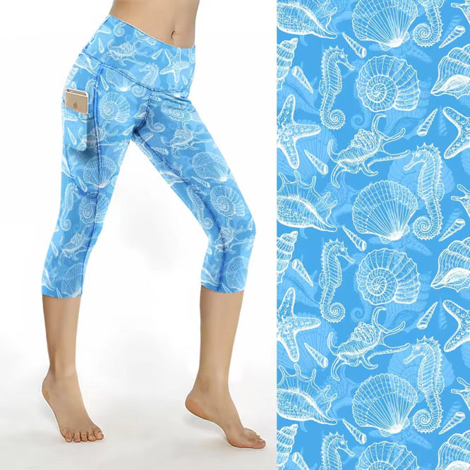 Seahorse 2 Pocket Leggings
