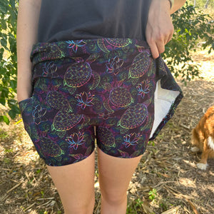 Lotus turtle skort