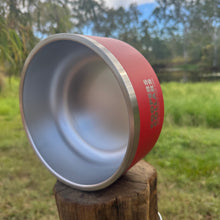 Load image into Gallery viewer, Dog Bowl Red