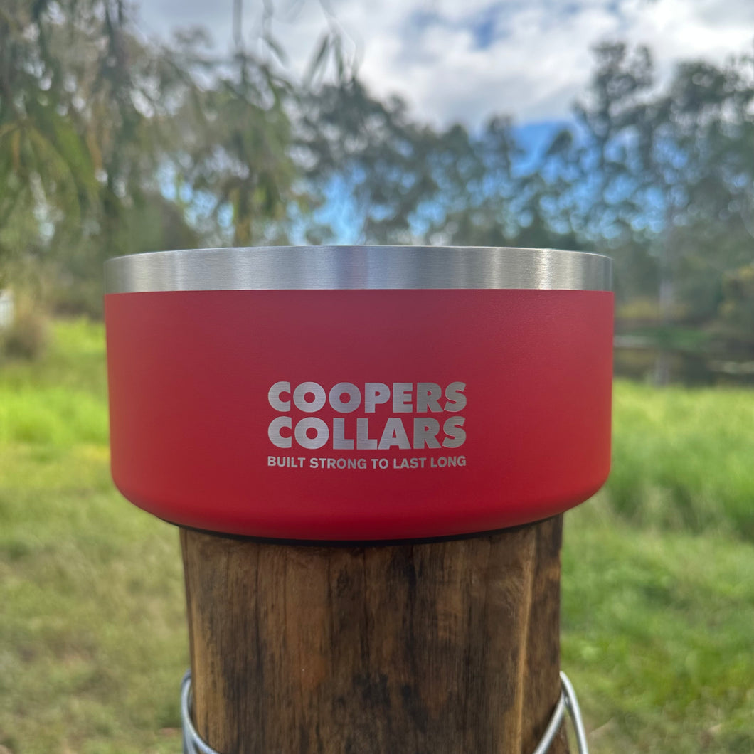 Dog Bowl Red