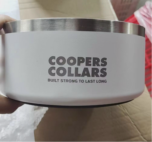 Dog Bowl White