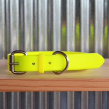 Load image into Gallery viewer, Fluro Yellow Dog Collar