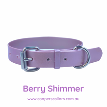 Load image into Gallery viewer, Berry Shimmer Dog Collar