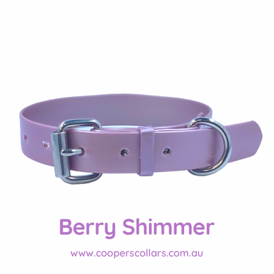 Berry Shimmer Dog Collar