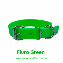 Load image into Gallery viewer, Fluro Green Dog Collar
