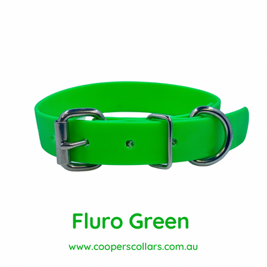 Fluro Green Dog Collar