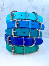 Load image into Gallery viewer, Cyan Blue (Light Blue) Dog Collar