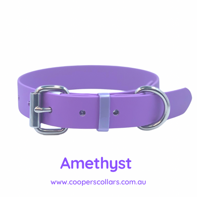 Amethyst Dog Collar